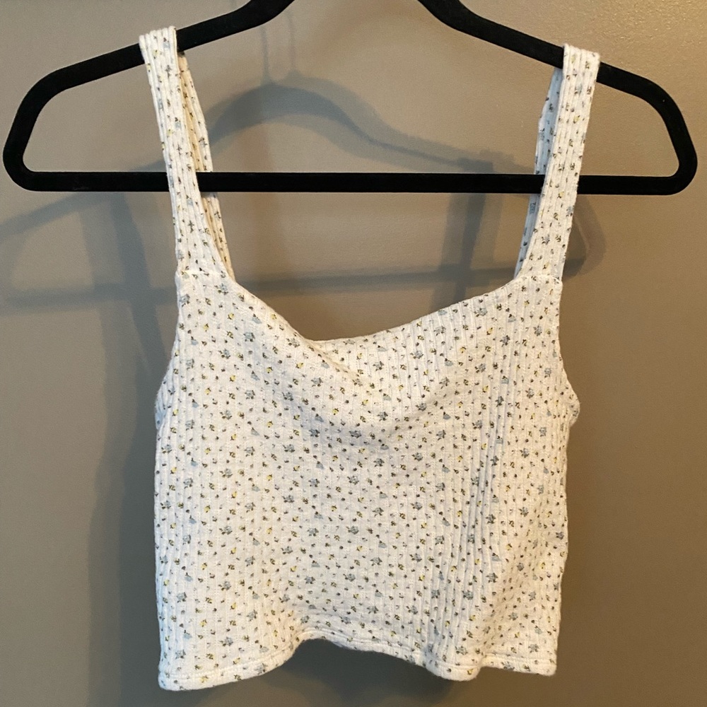 ✨3/10✨Ribbed American Eagle Crop Top